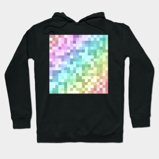 Rainbow Pixel pattern Hoodie